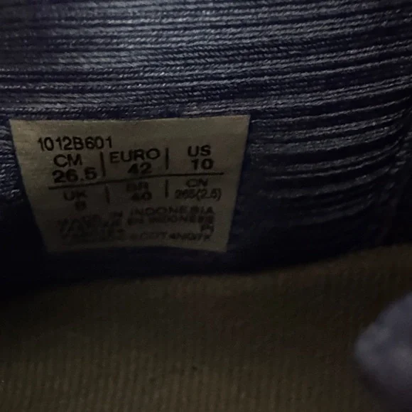 Asics Vibrant Blue Athletic Sneakers - Picture 8 of 10